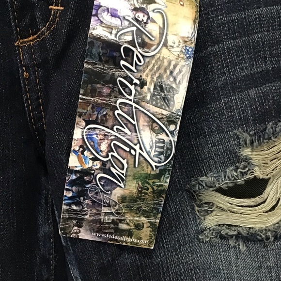 New with tags Revolution  & Revolt size 9 woman’s Distressed blue Jeans - Picture 5 of 7